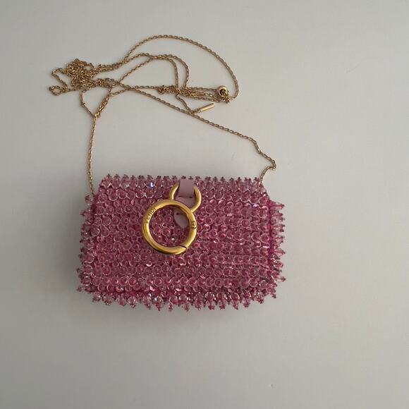 Fendi Pink Beaded Nano - Picture 4 of 9